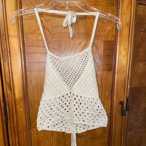 crotchet crop top